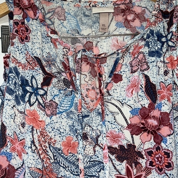 Knox Rose Boho sleeveless Top XL - Picture 5 of 8